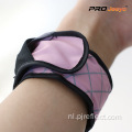 Reflecterende LED-licht roze geruite armband